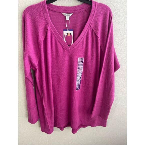 ❤️Wildfox Women’s Haley Brushed Top XXL - Picture 1 of 5